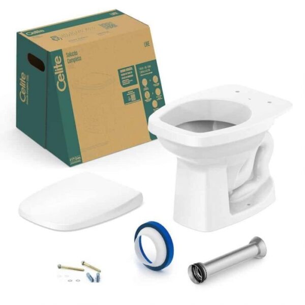 KIT BACIA SANIT CONVENCIONAL LIKE