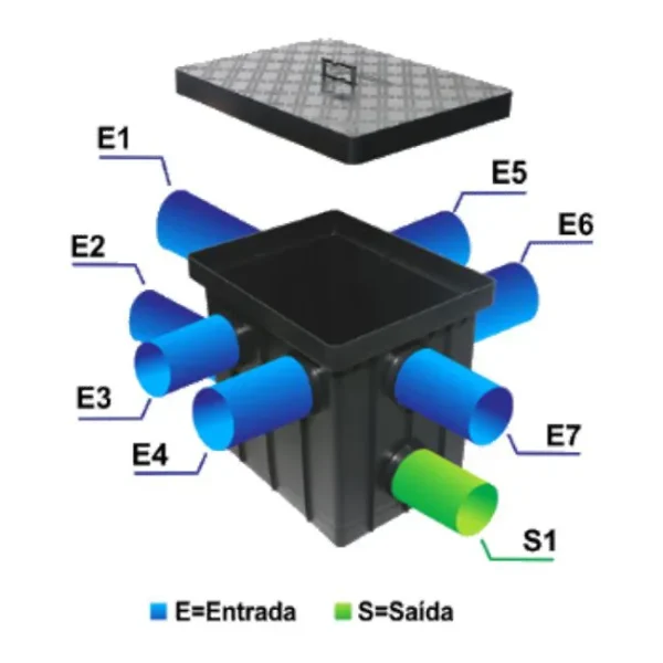 CAIXA DE PASSAG INSPEÇÃO ESGOTO - Image 2